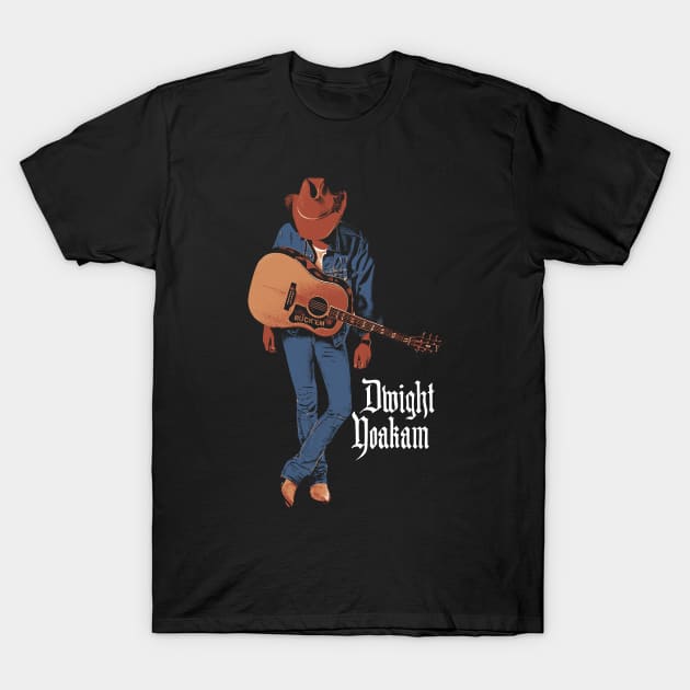 Dwight Yoakam T-Shirt by GGARM